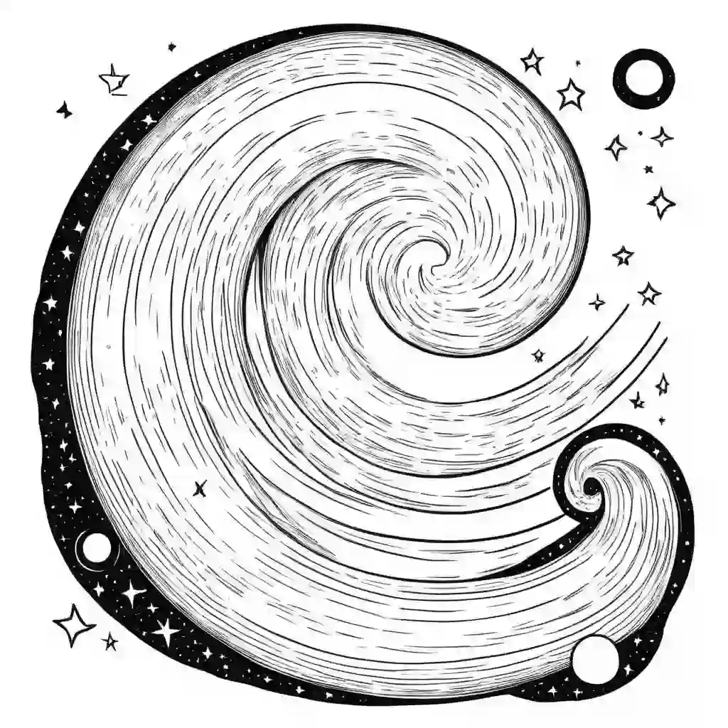 Milky Way coloring pages